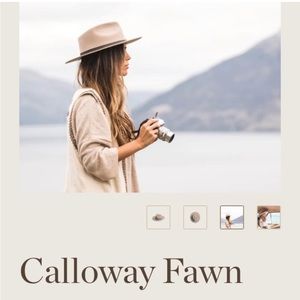 Will + Bear Calloway Fawn wool hat
